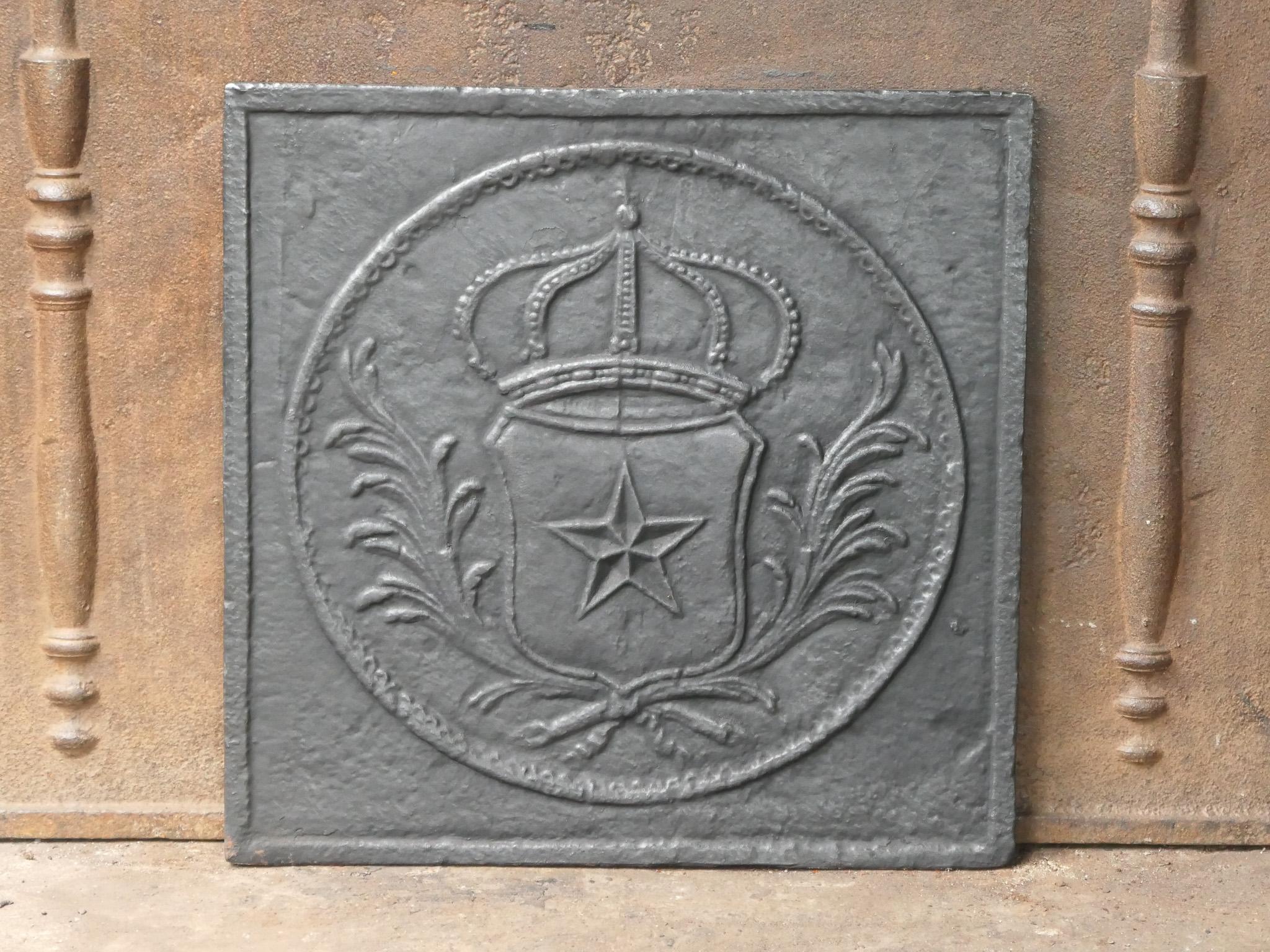 Parafuoco francese del periodo Napoleone III con 