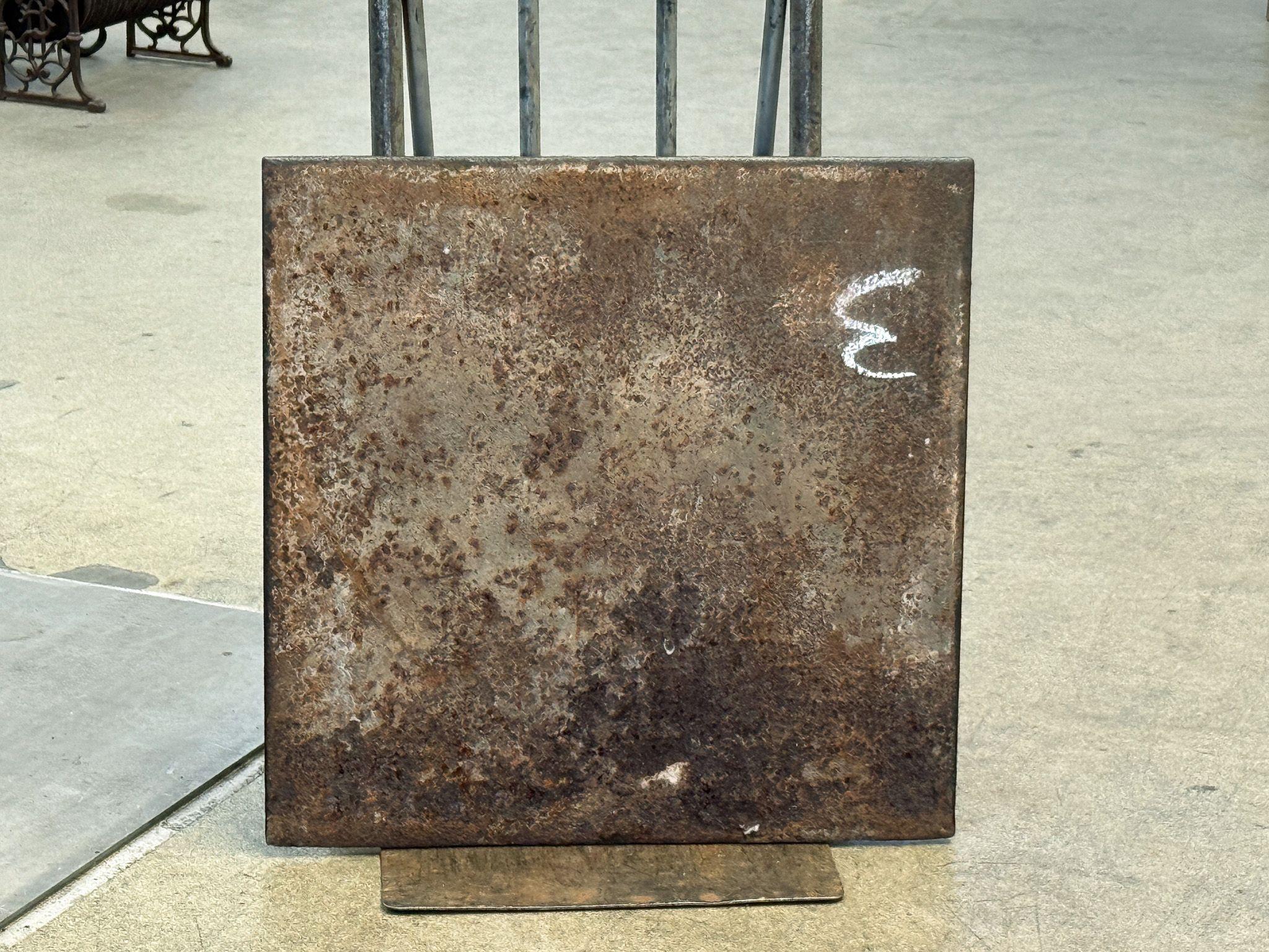 Plaque de cheminée / dosseret 