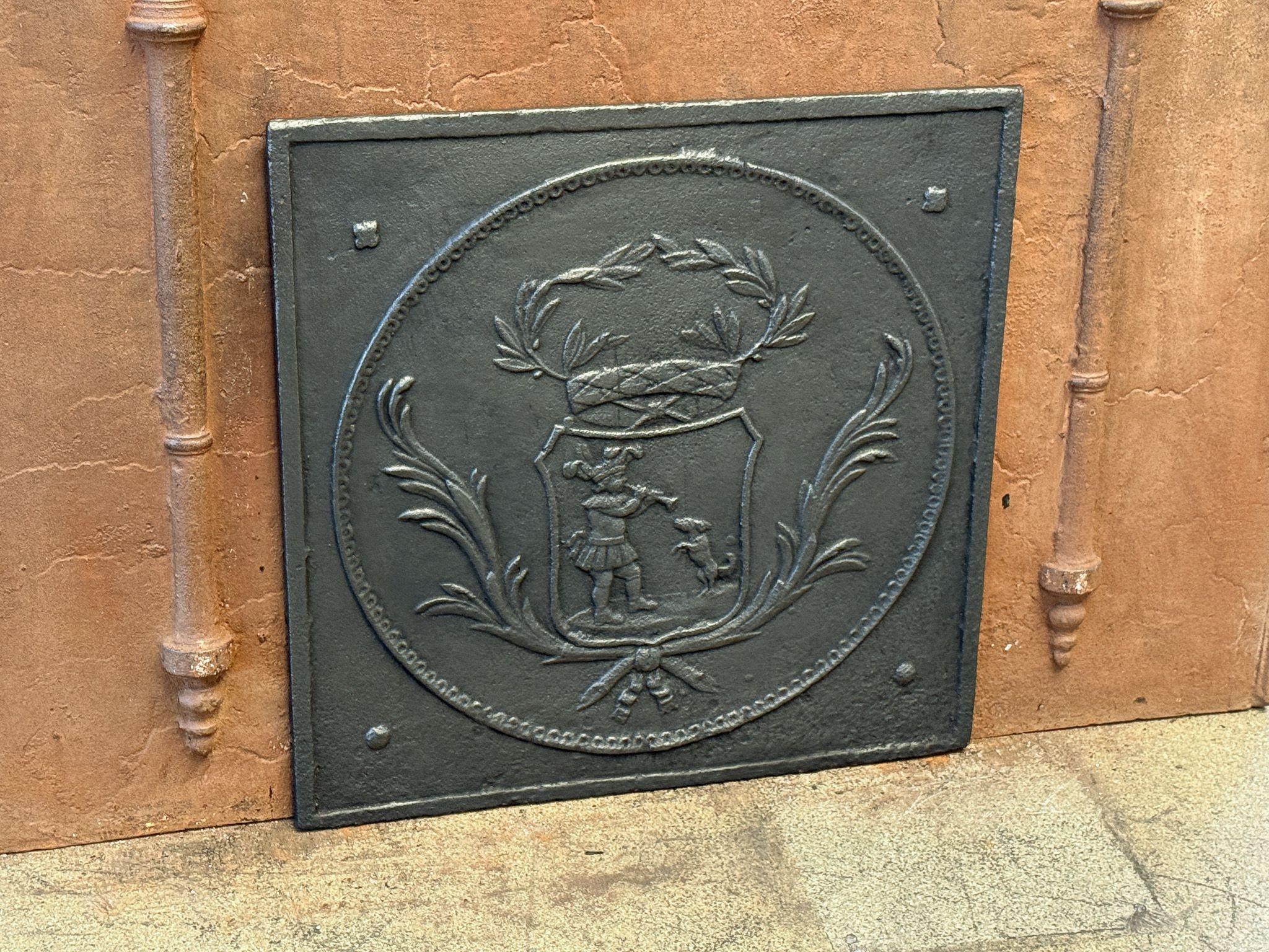 Moulage Plaque de cheminée / dosseret 