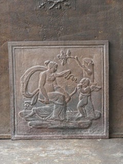 French Napoleon III Period 'Diana' Fireback / Backsplash, 19th C.