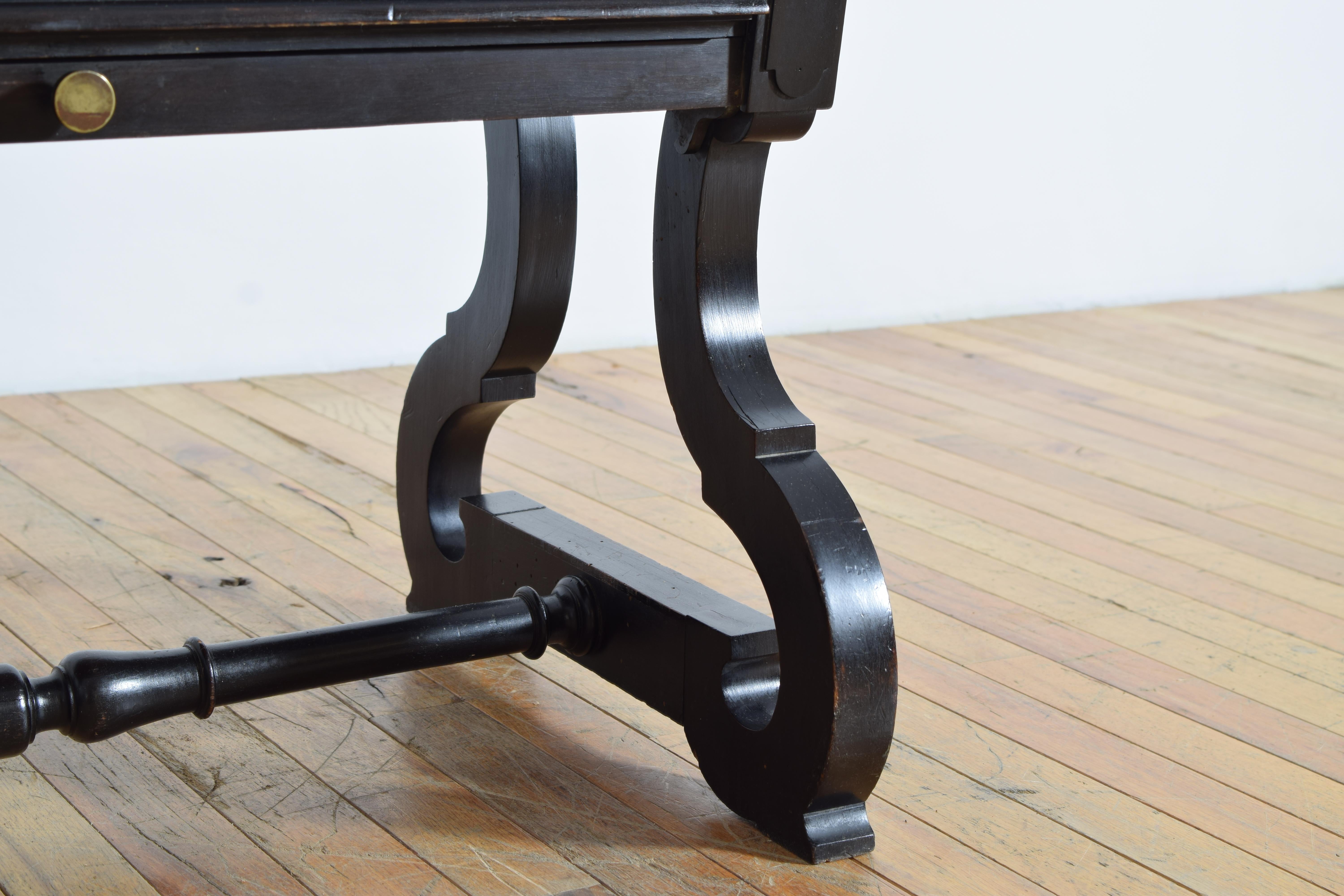 French Napoleon III Period Ebonized Portfolio or Blueprint Stand, ca. 1870 For Sale 4