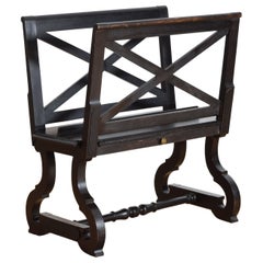 French Napoleon III Period Ebonized Portfolio or Blueprint Stand, ca. 1870