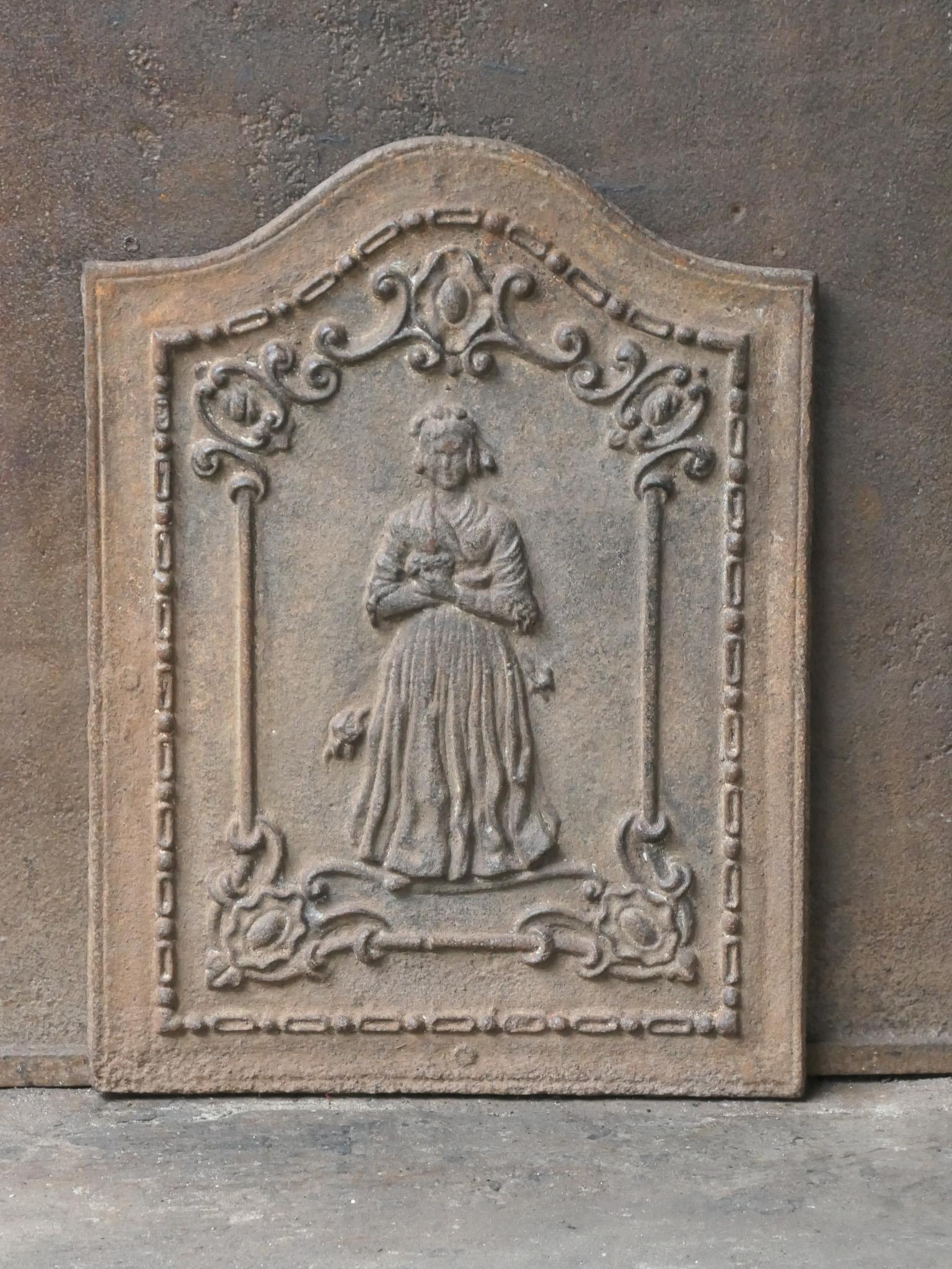 Calco Parafuoco francese del periodo Napoleone III, XIX secolo. in vendita