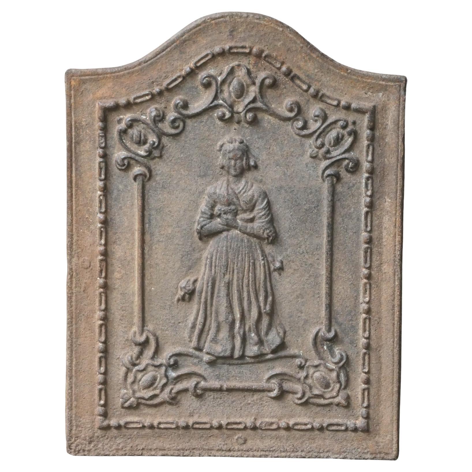 Parafuoco francese del periodo Napoleone III, XIX secolo.