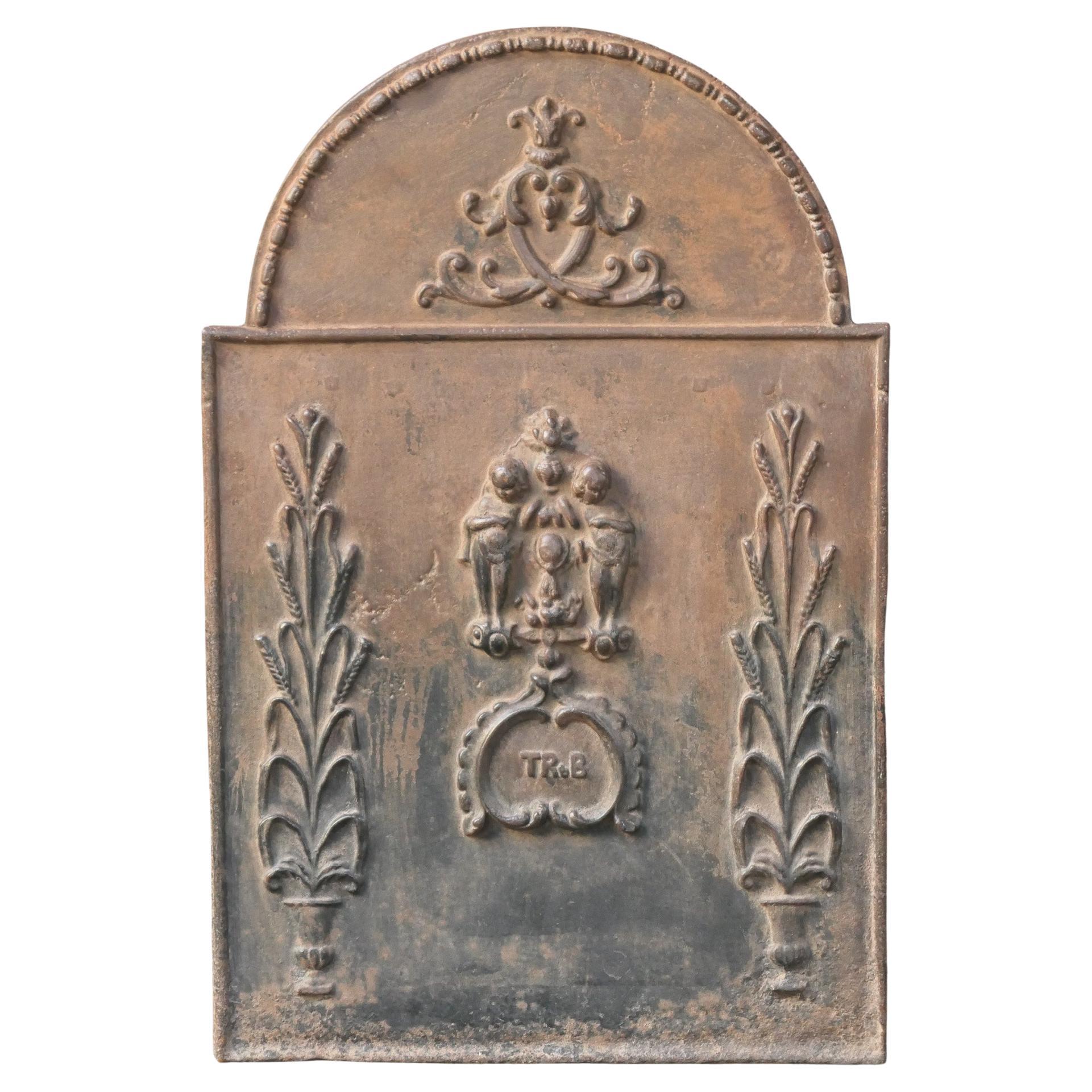 Parafuoco francese del periodo Napoleone III, XIX secolo.