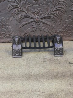 French Napoleon III Period Fireplace Log Grate, 19th Century