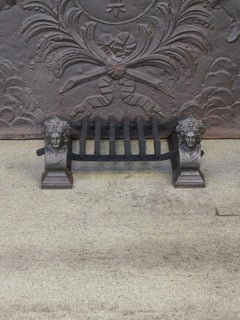 French Napoleon III Period Fireplace Log Grate