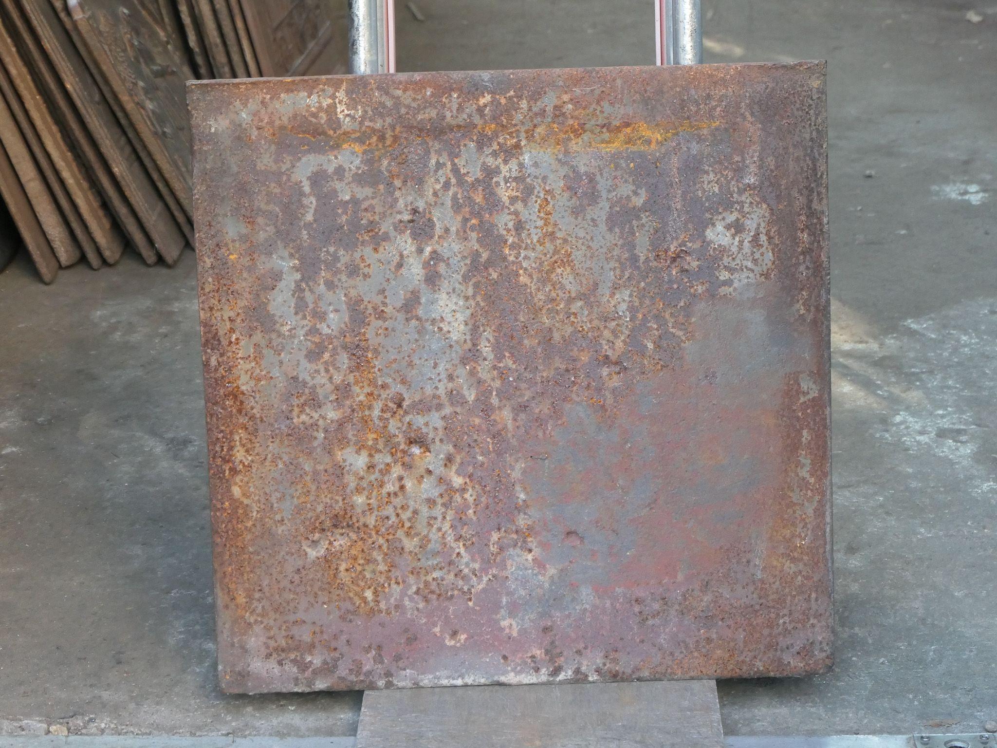 Plaque de cheminée / dosseret 
