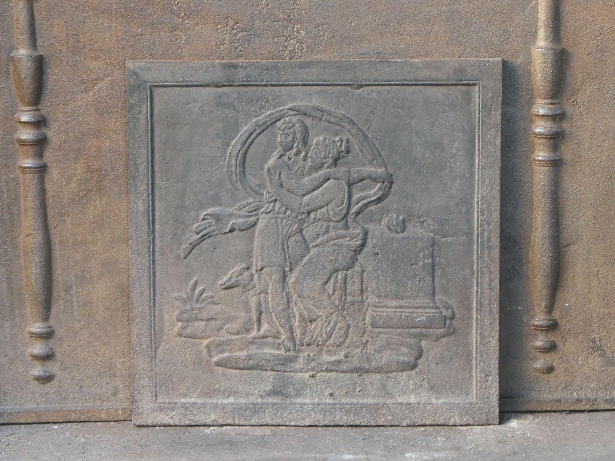 Moulage Plaque de cheminée / dosseret 