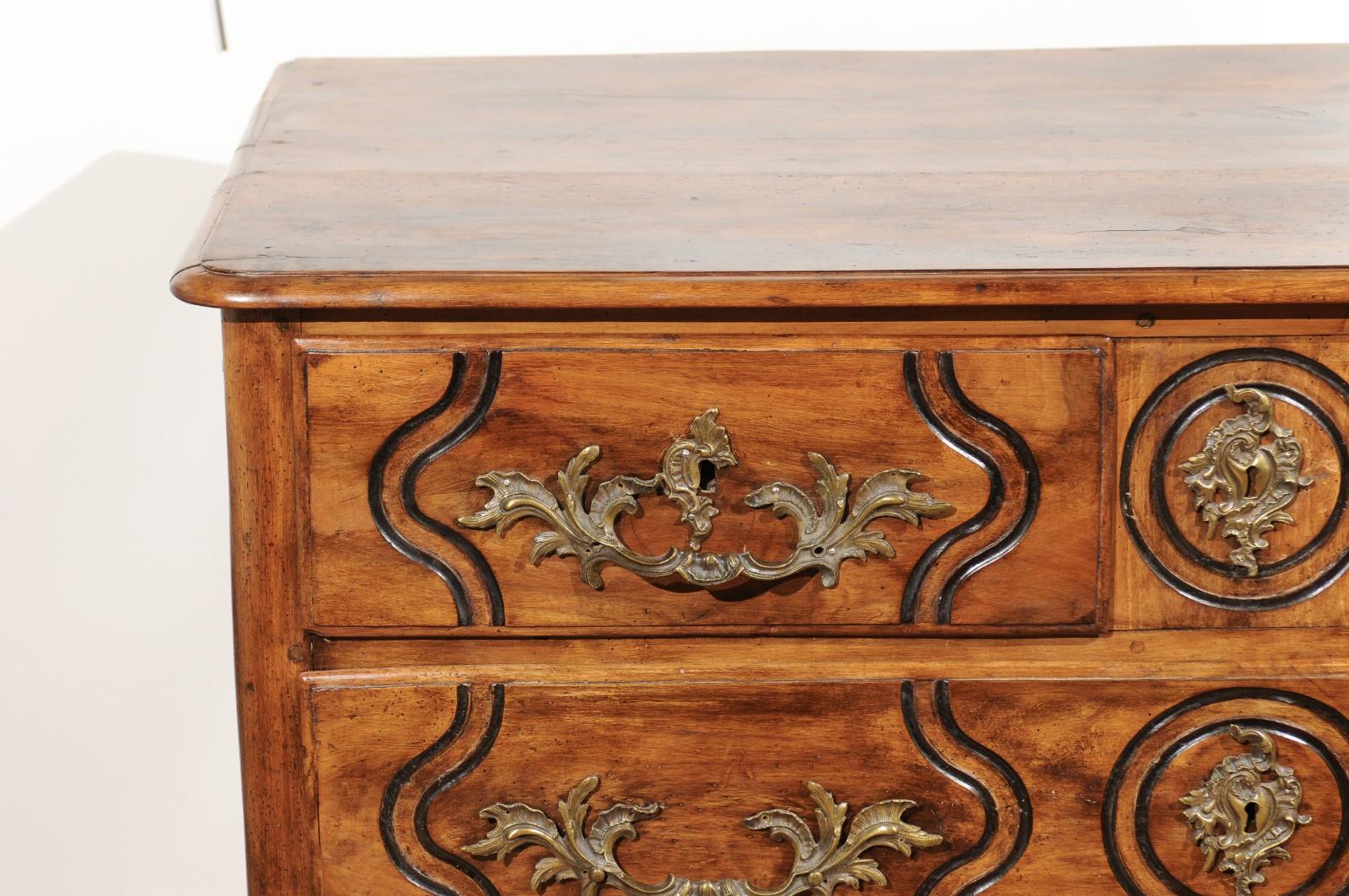 French Napoleon III Period Parisienne Commode with Four Drawers, circa 1850 3