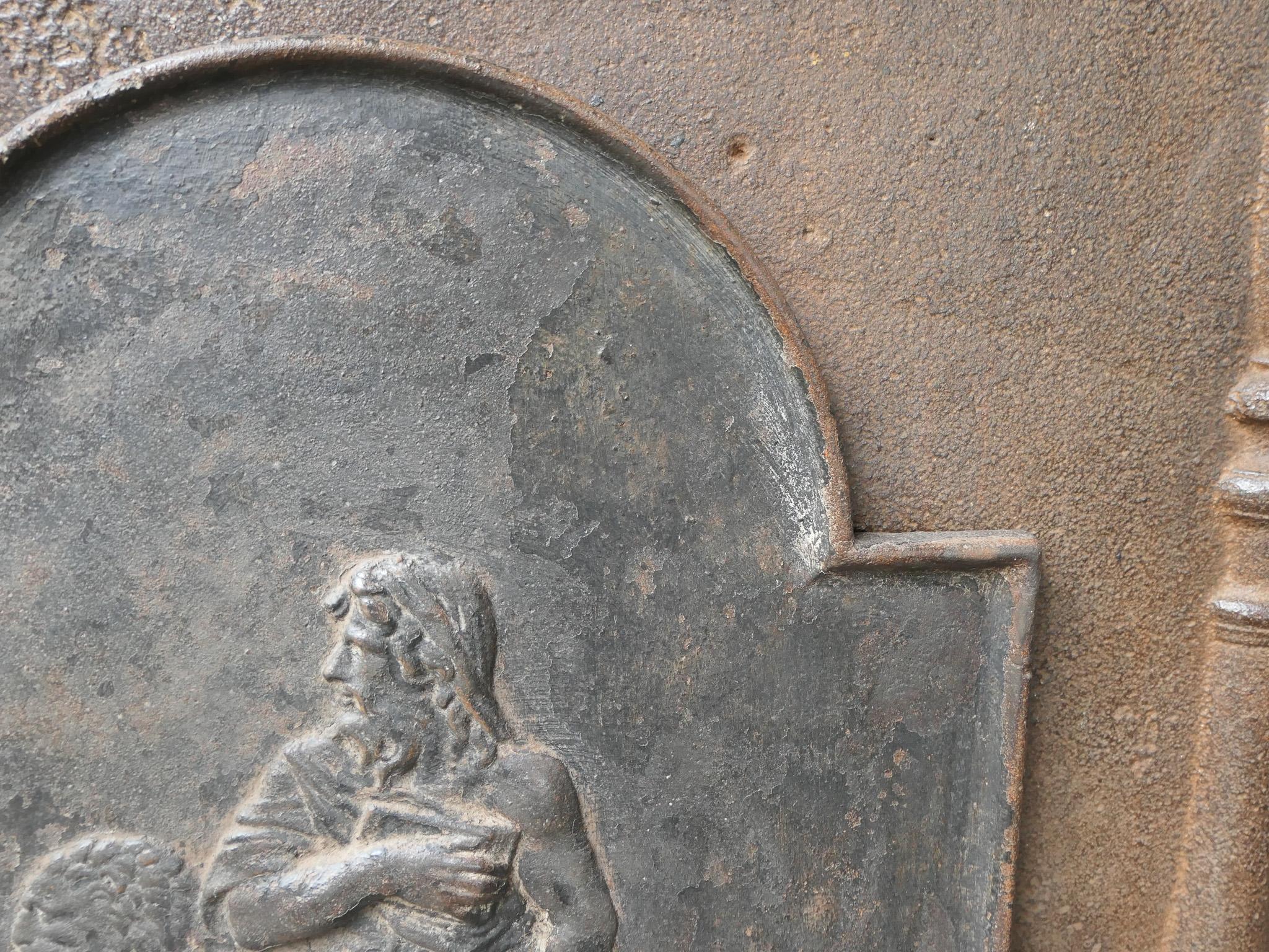 French Napoleon III Period 'Saint Marc and the Lion' Fireback / Backsplash 3