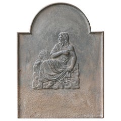 French Napoleon III 'Saint Marc and the Lion' Fireback / Backsplash