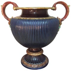 Französisch Napoleon III Sarreguemines Cachepots