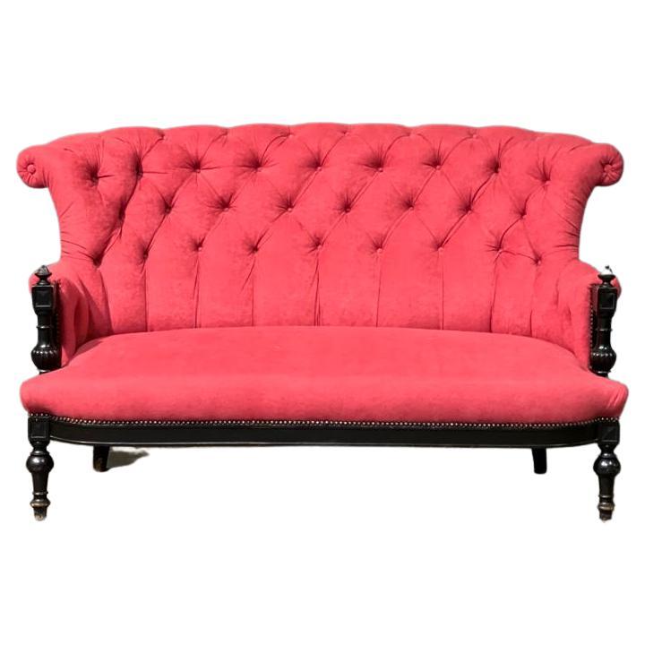 French, Napoleon III Settee