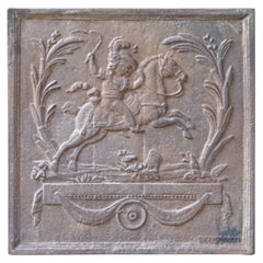 French Napoleon III Style 'Apollo with Horse' Fireback