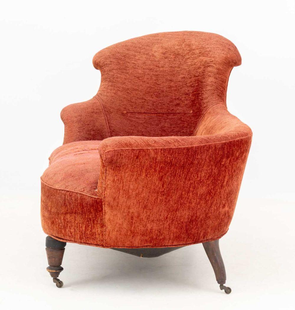 Chaise longue francesa estilo Napoleón III en Bueno estado para la venta en Astoria, NY