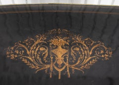 French Napoleon III Style Ebonized Bureau Plat