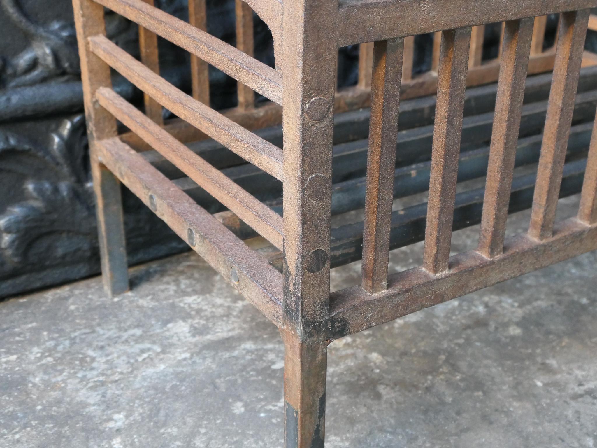 French Napoleon III Style Fire Grate, Fireplace Grate, 19th - 20th Century 7