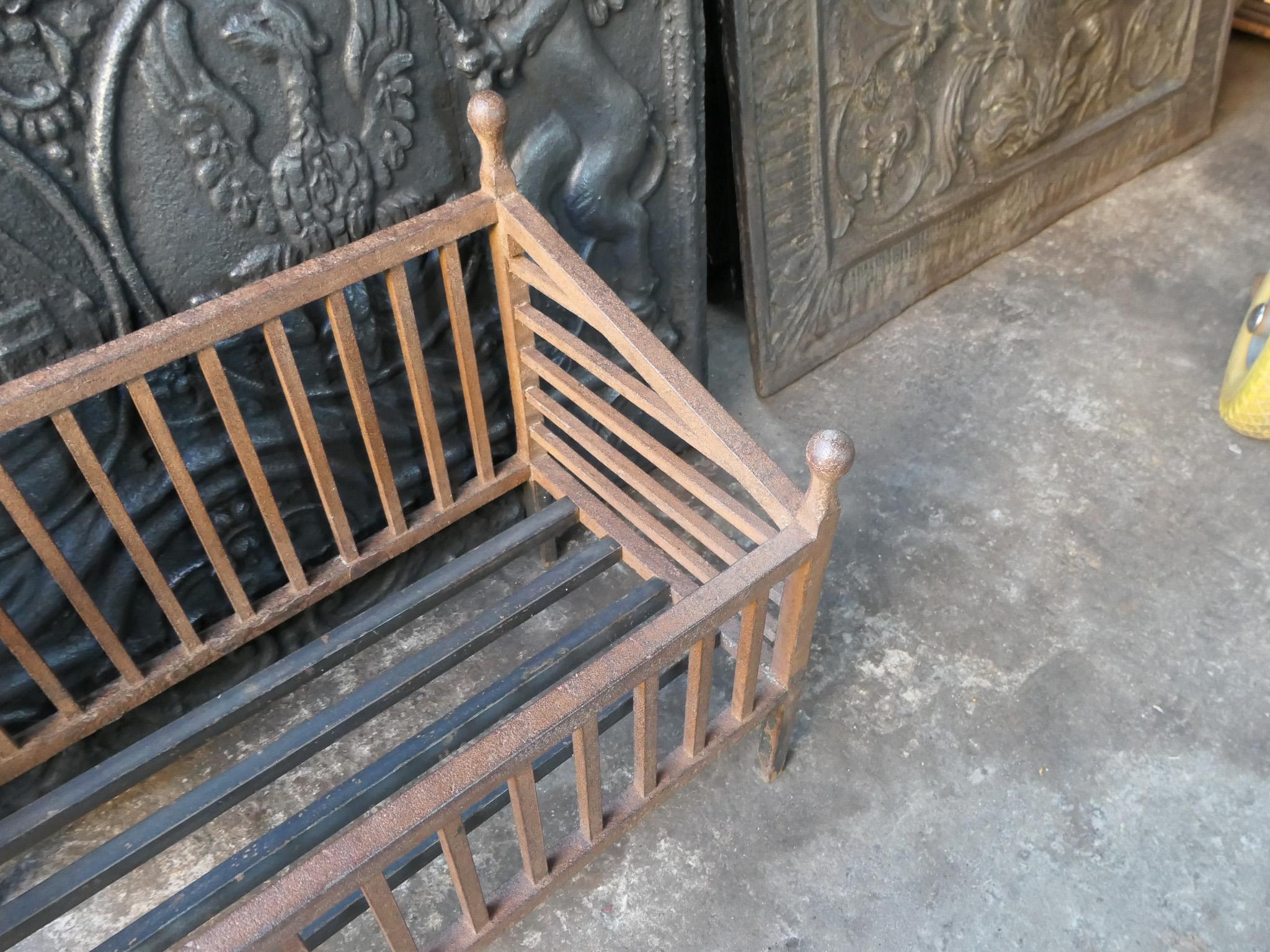 French Napoleon III Style Fire Grate, Fireplace Grate, 19th - 20th Century 3