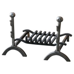 French Napoleon III Style Fire Grate, Fireplace Grate