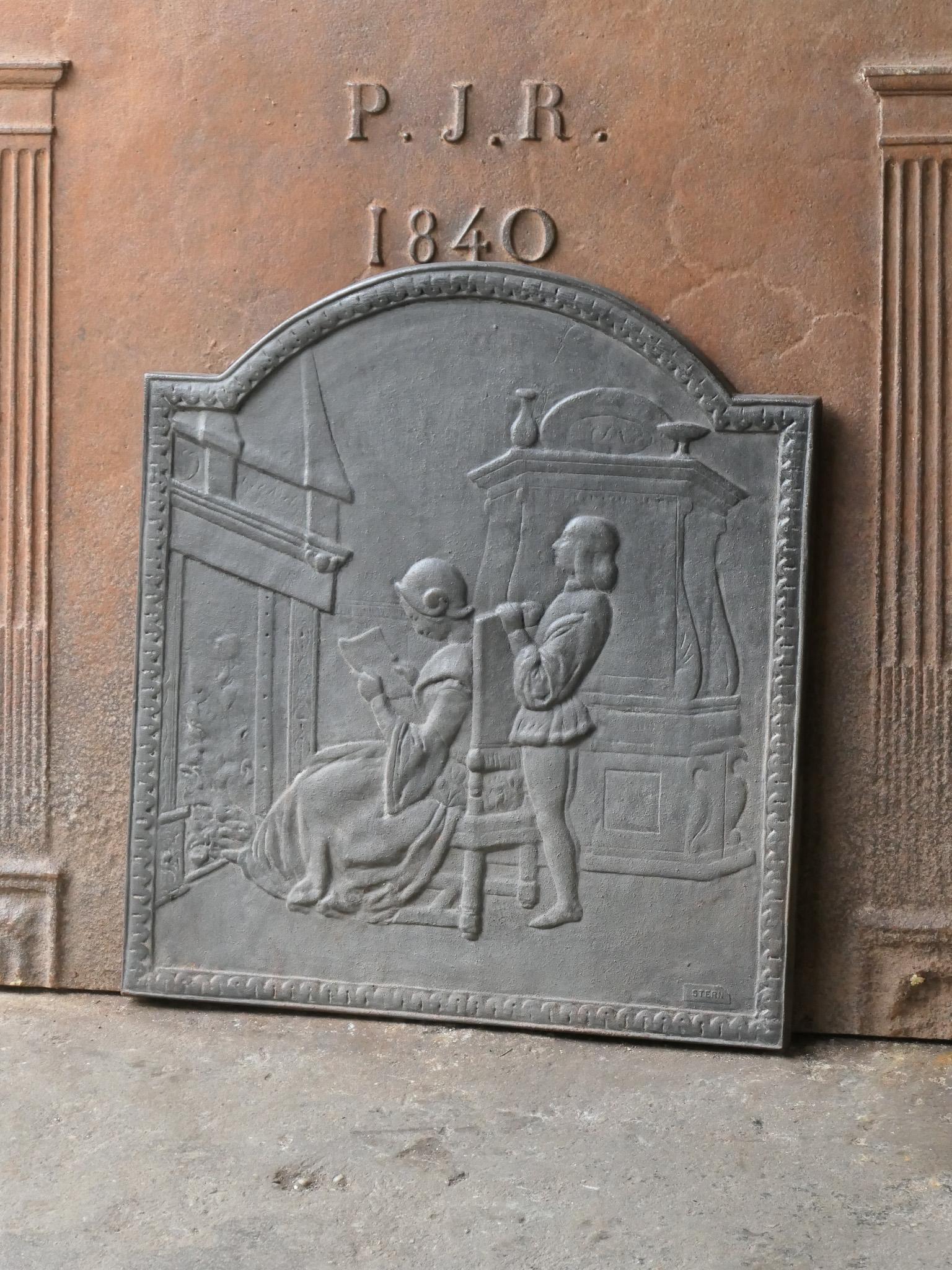 Calco Rivestimento del fuoco francese in stile Napoleone III in vendita
