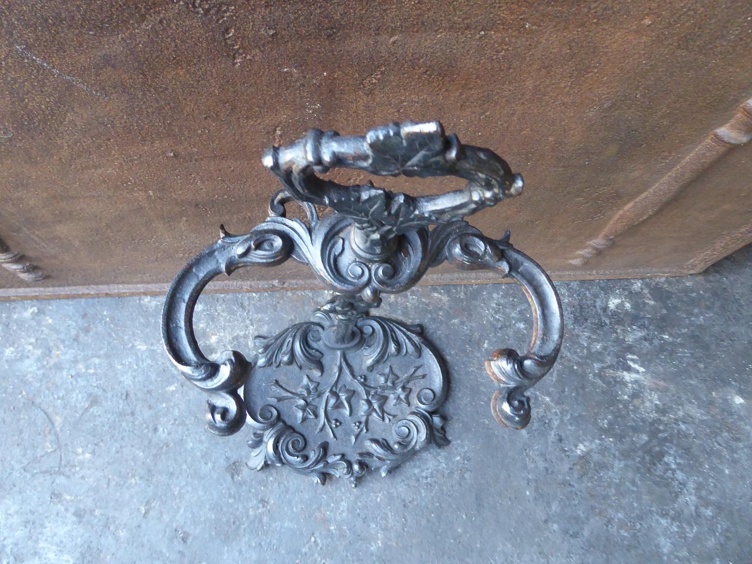 French Napoleon III Style Fireplace Stand for Fireplace Tools 2
