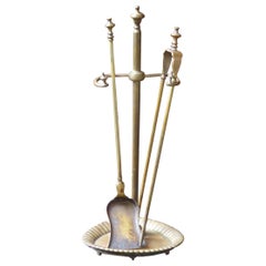 French Napoleon III Style Fireplace Tool Set