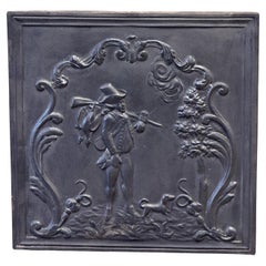 Französischer Napoleon III Stil 'Hunter' Feuerrückwand / Aufkantung, 20.