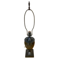 French Napoleon III Style Neoclassic Bronze  Fluted Urn