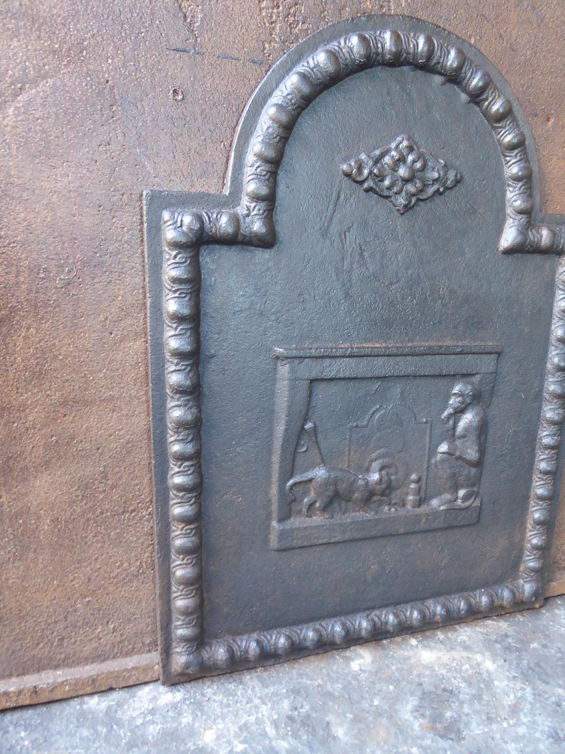 Cast French Napoleon III Style 'Rural Scene' Fireback