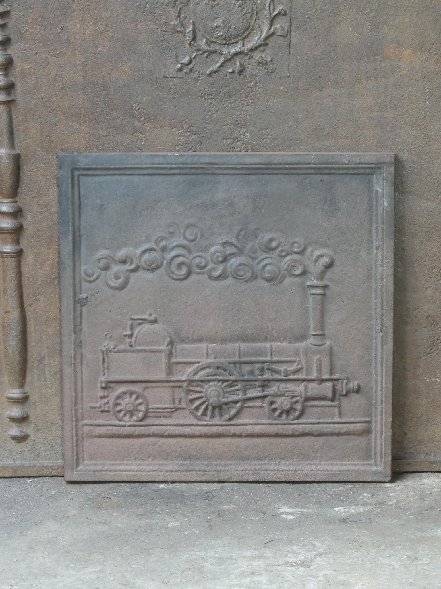 Calco Parafuoco francese Napoleone III 'Train', XX secolo in vendita