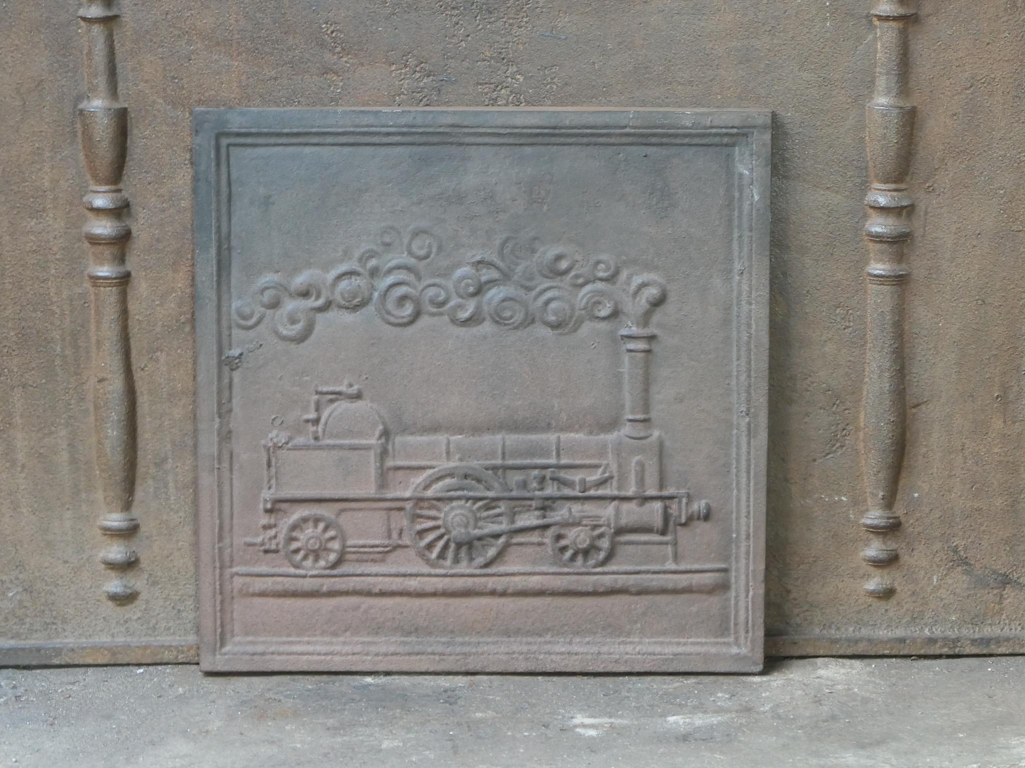 Parafuoco francese Napoleone III 'Train', XX secolo In condizioni buone in vendita a Soest, NL