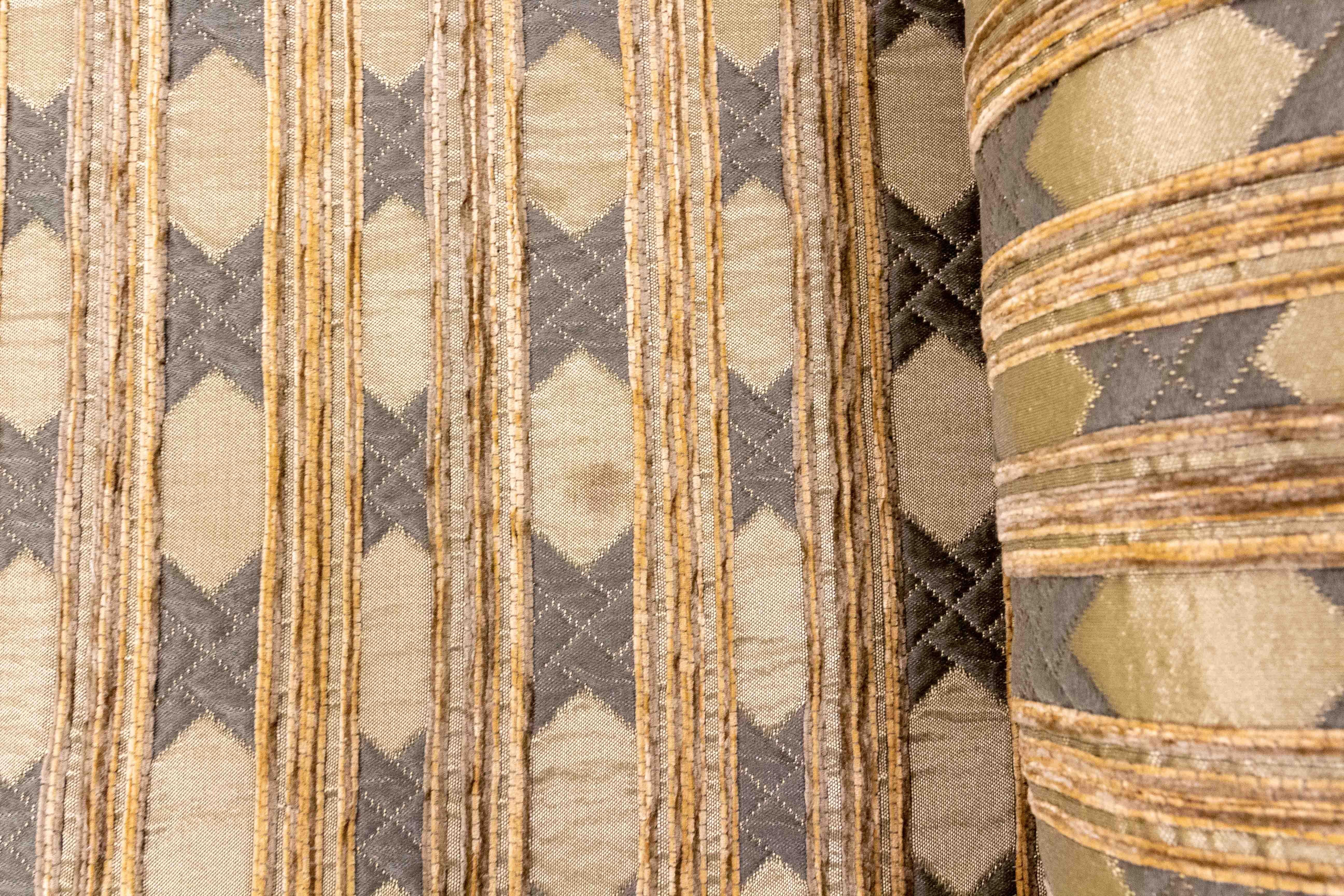 Divano francese Napoleone III in noce Banquette francese Fine Ottocento in vendita 4