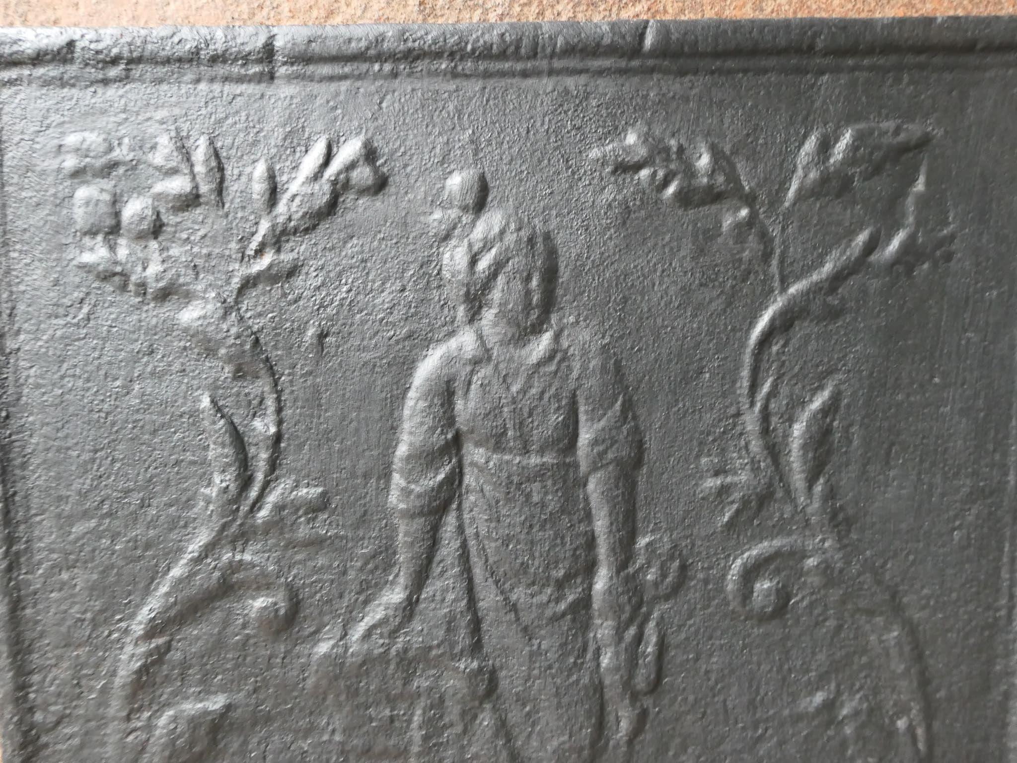 Parafuoco francese Napoleone III 'Donna', periodo XIX secolo In condizioni buone in vendita a Soest, NL