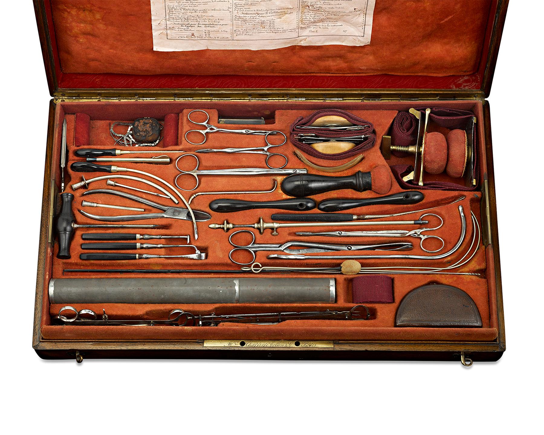 cauterizing kit from the civil war