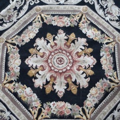 French Needlepoint Aubusson Rug 20th C