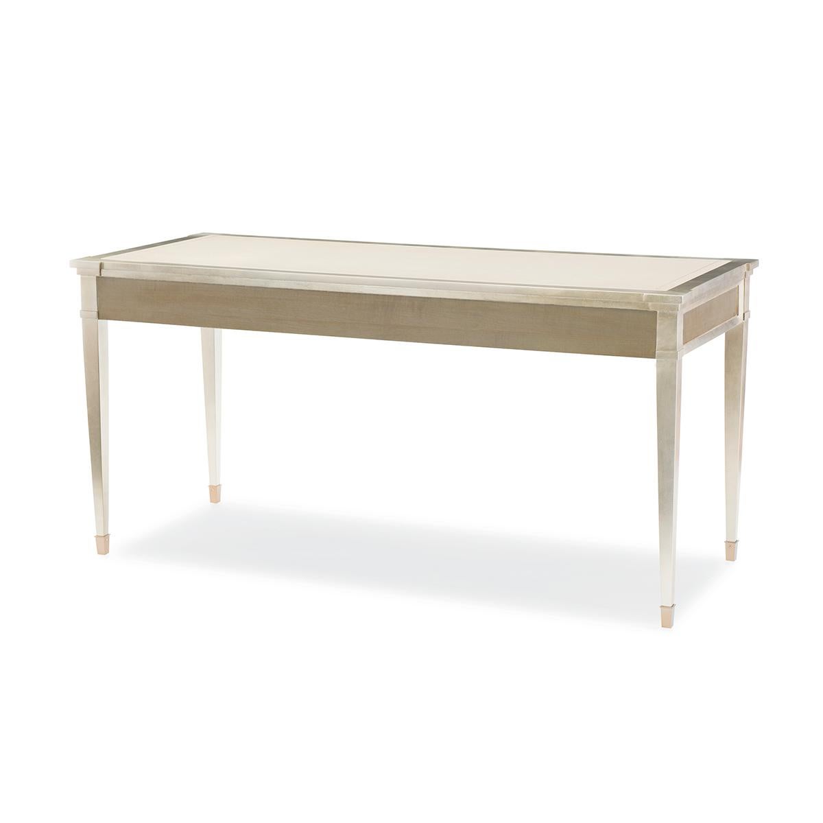 Neoclassical French Neo Classic Inspired Modern Desk For Sale