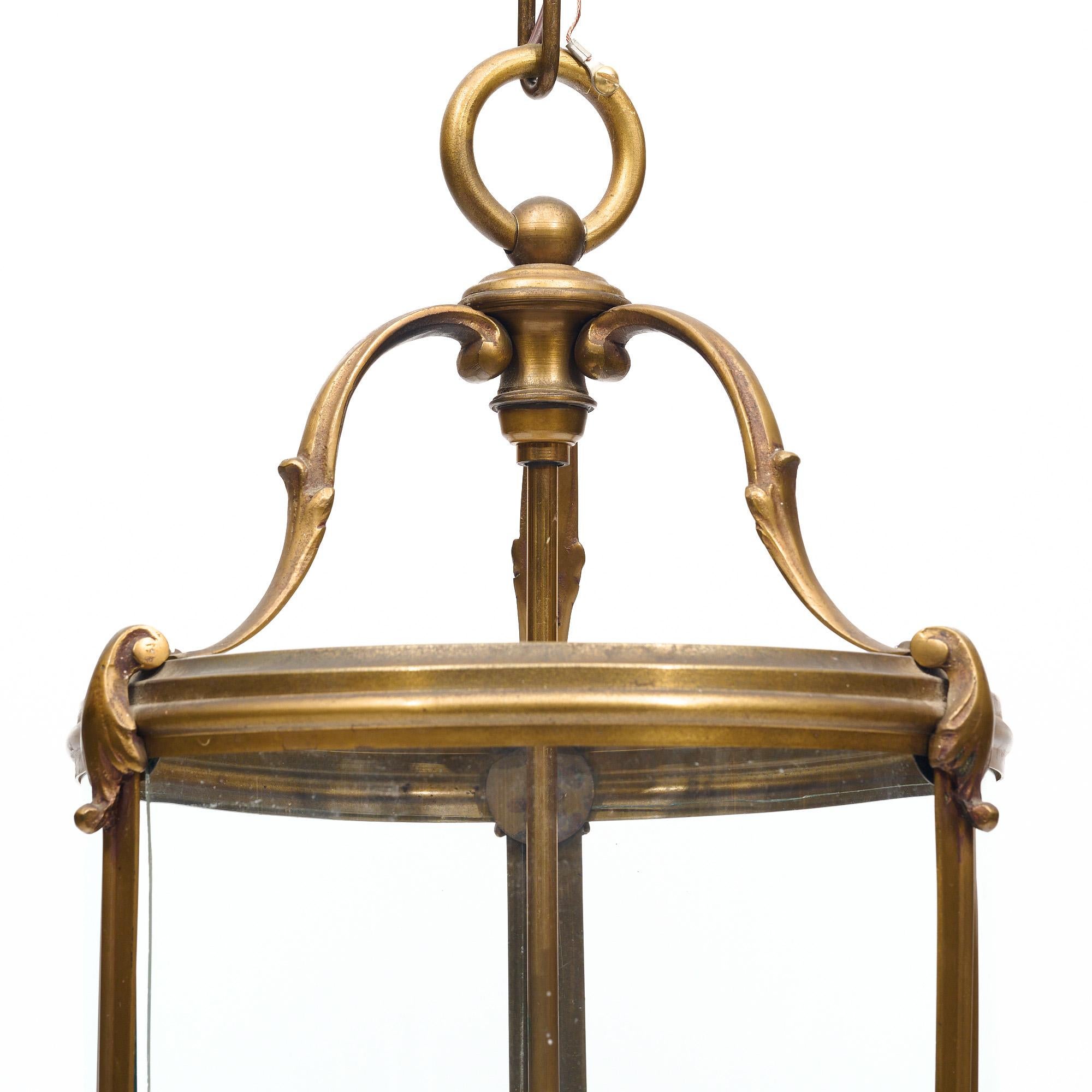French Neo-Classical Bronze Lanterns 2
