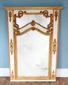 French Neo Classical Mirror Louis XVI Painted