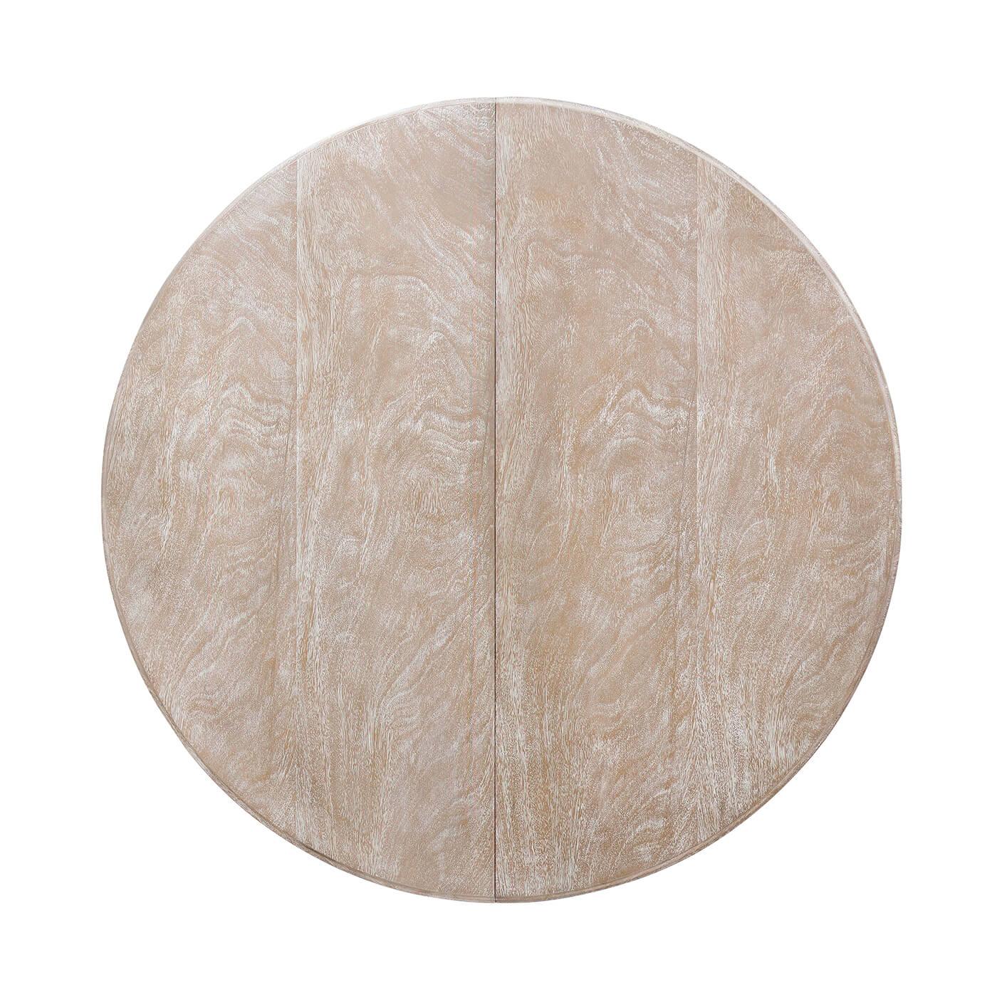 Französischer neoklassizistischer Ausziehtisch (Holz) im Angebot