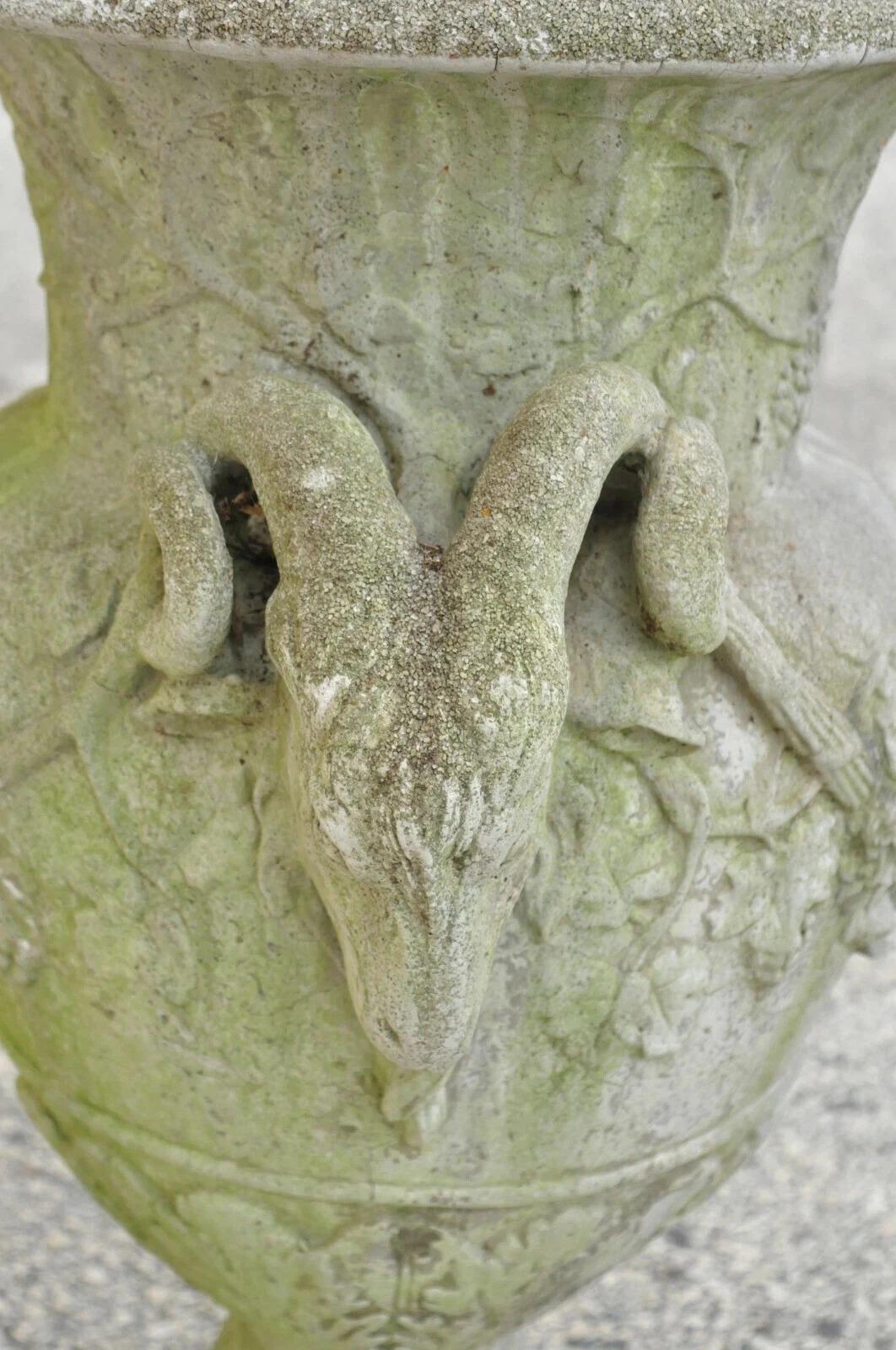 Fioriere da giardino neoclassiche francesi da 28