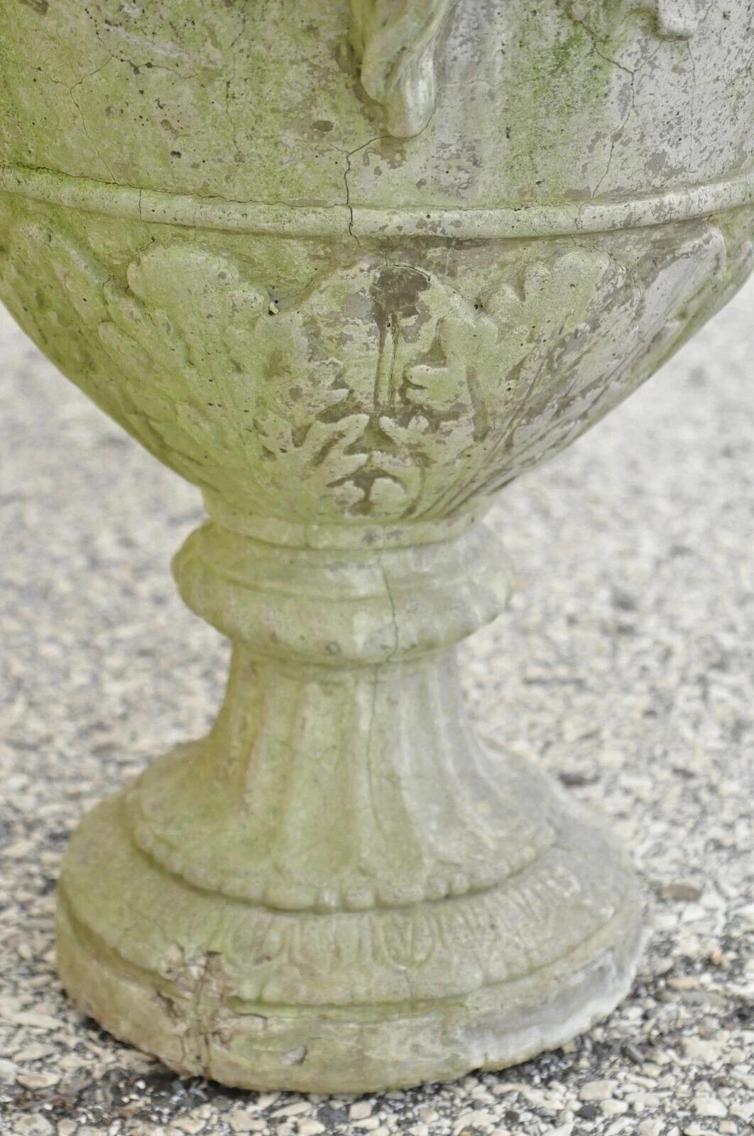 Cemento Fioriere da giardino neoclassiche francesi da 28
