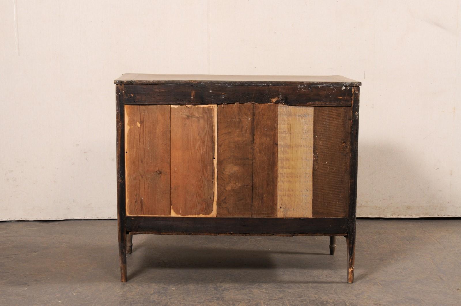 Commode francese neoclassica a 3 cassetti, XIX secolo in vendita 2