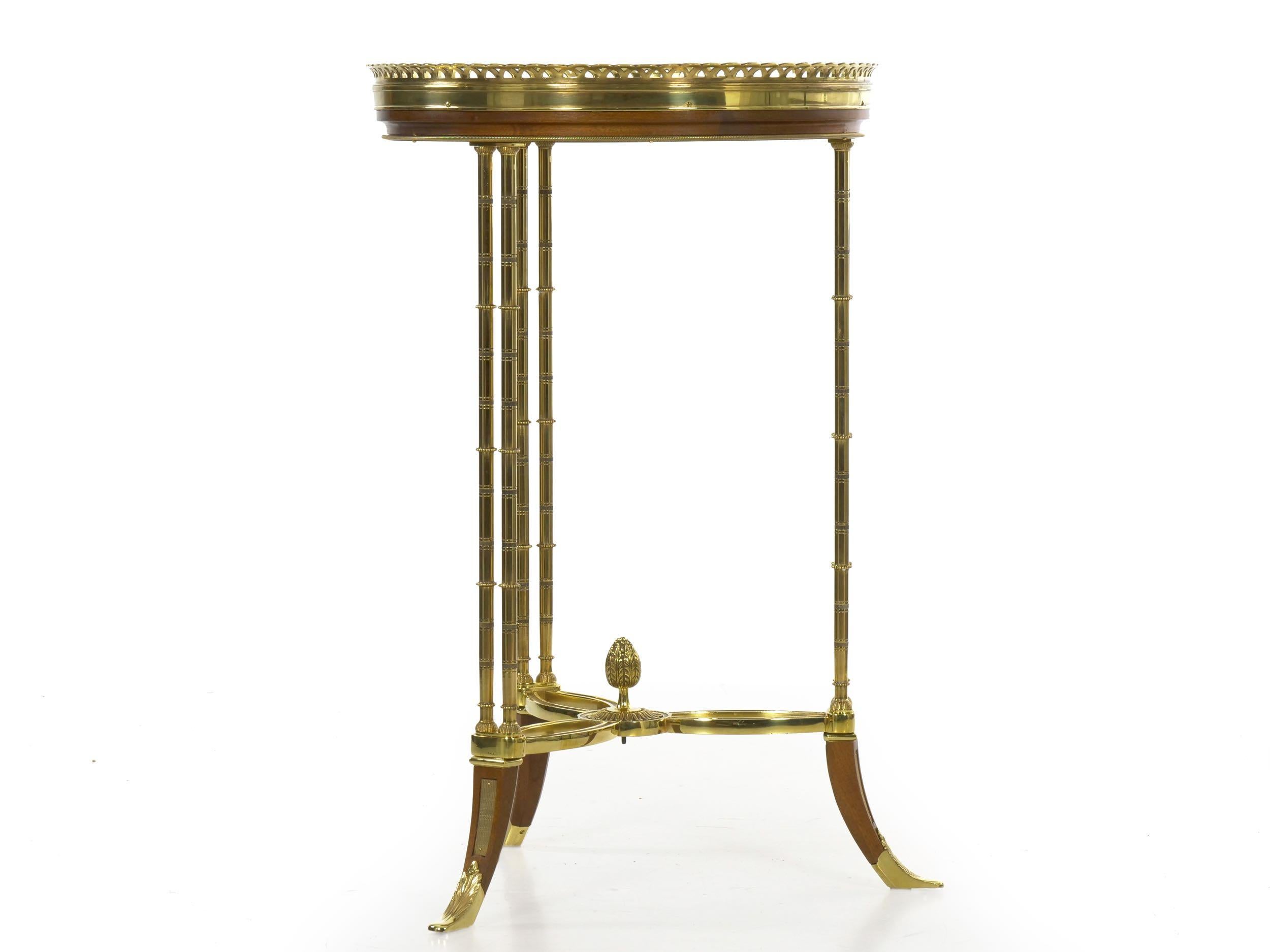 neoclassical side table