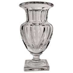 Vintage Last chance clearance sale.  Baccarat Crystal Baluster Vase Harcourt 