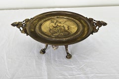 French Neoclassical Bronze Tazza of Cupid and Venus