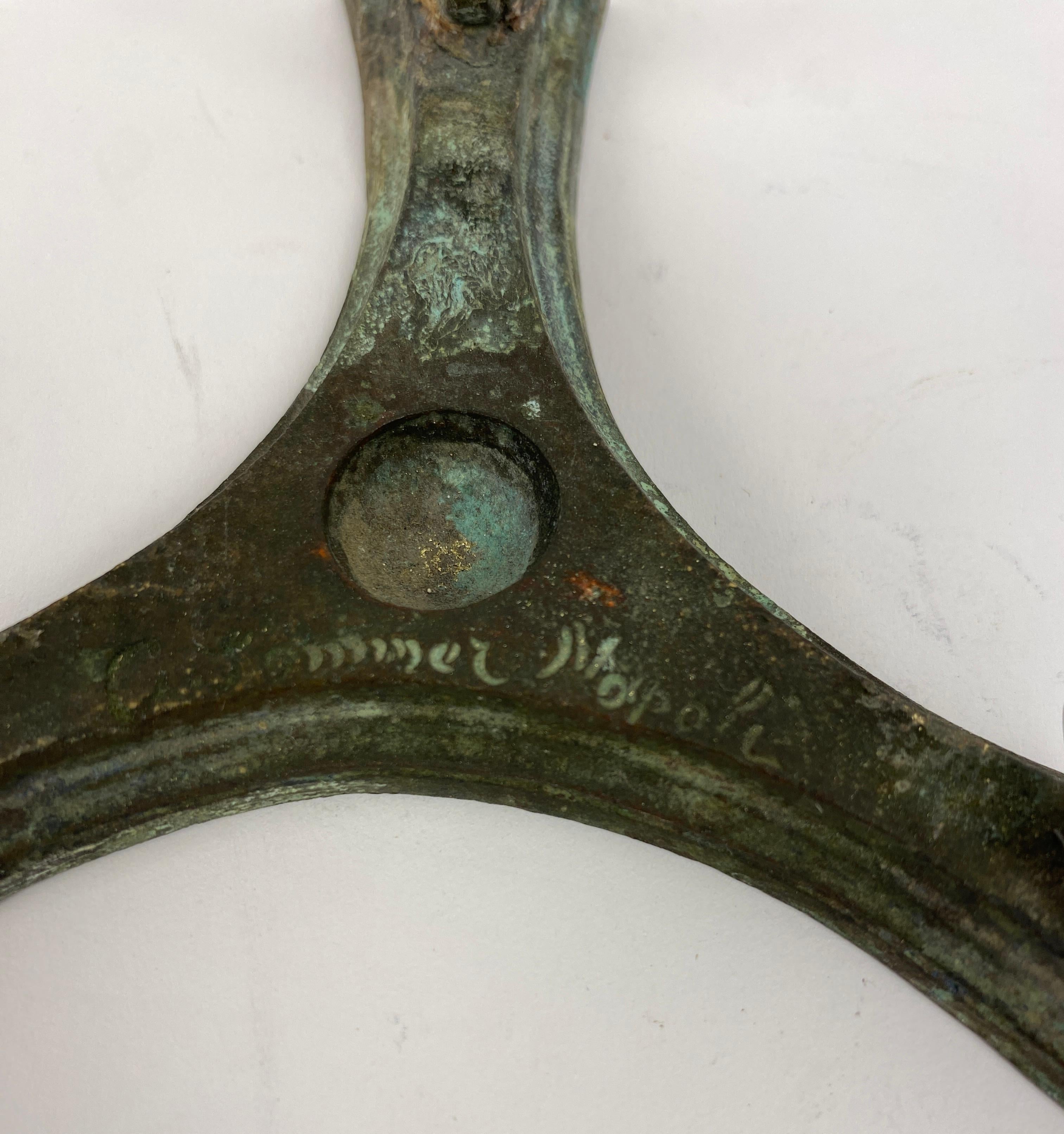 Jarrón neoclásico francés de bronce en Bueno estado para la venta en Miami, FL