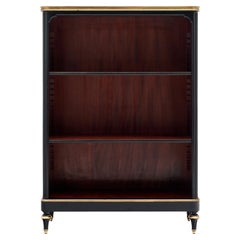 French Neoclassical Cabinet “Bibus”, Mahogany with Marble Top, 1920