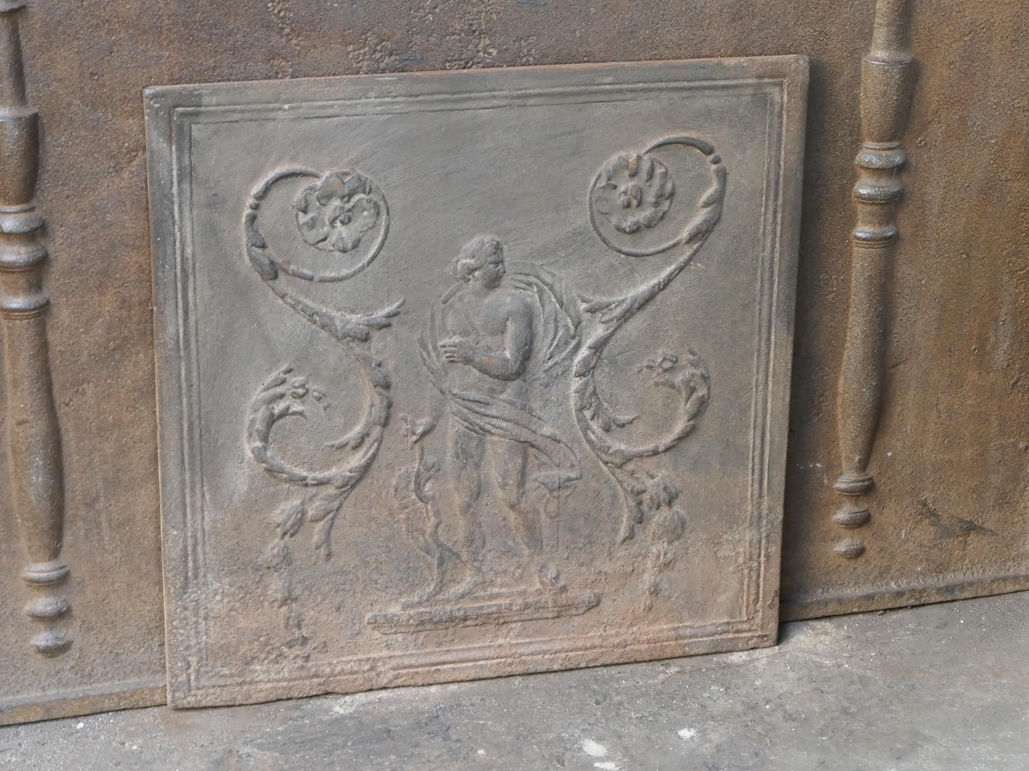 Parafuoco neoclassico francese 'Diana', XVIII-XIX secolo In condizioni buone in vendita a Soest, NL