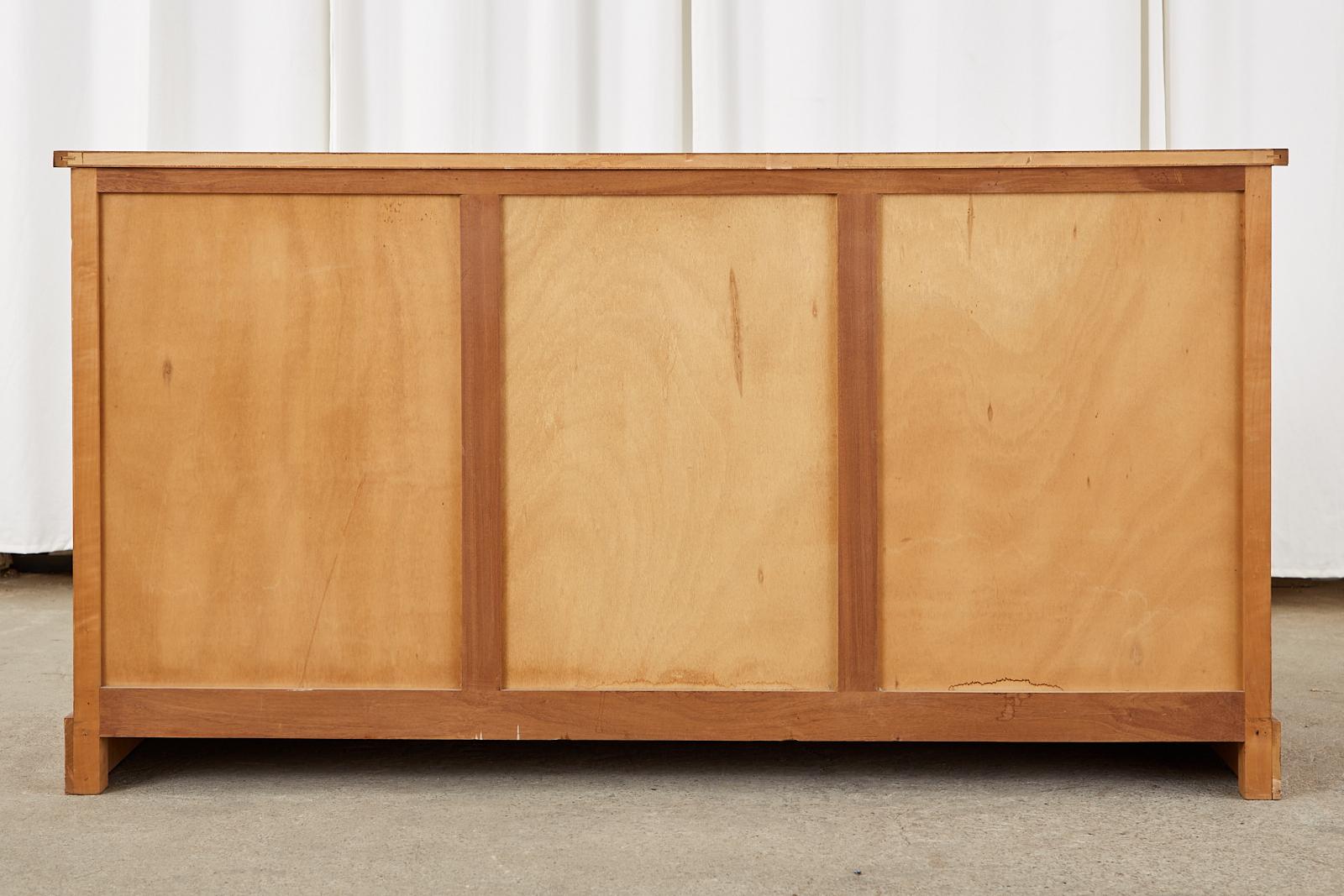 French Neoclassical Directoire Style Fruitwood Sideboard Buffet Server 14